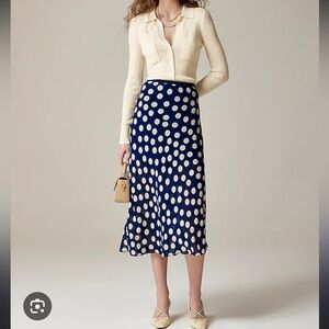 J crew size small slip skirt